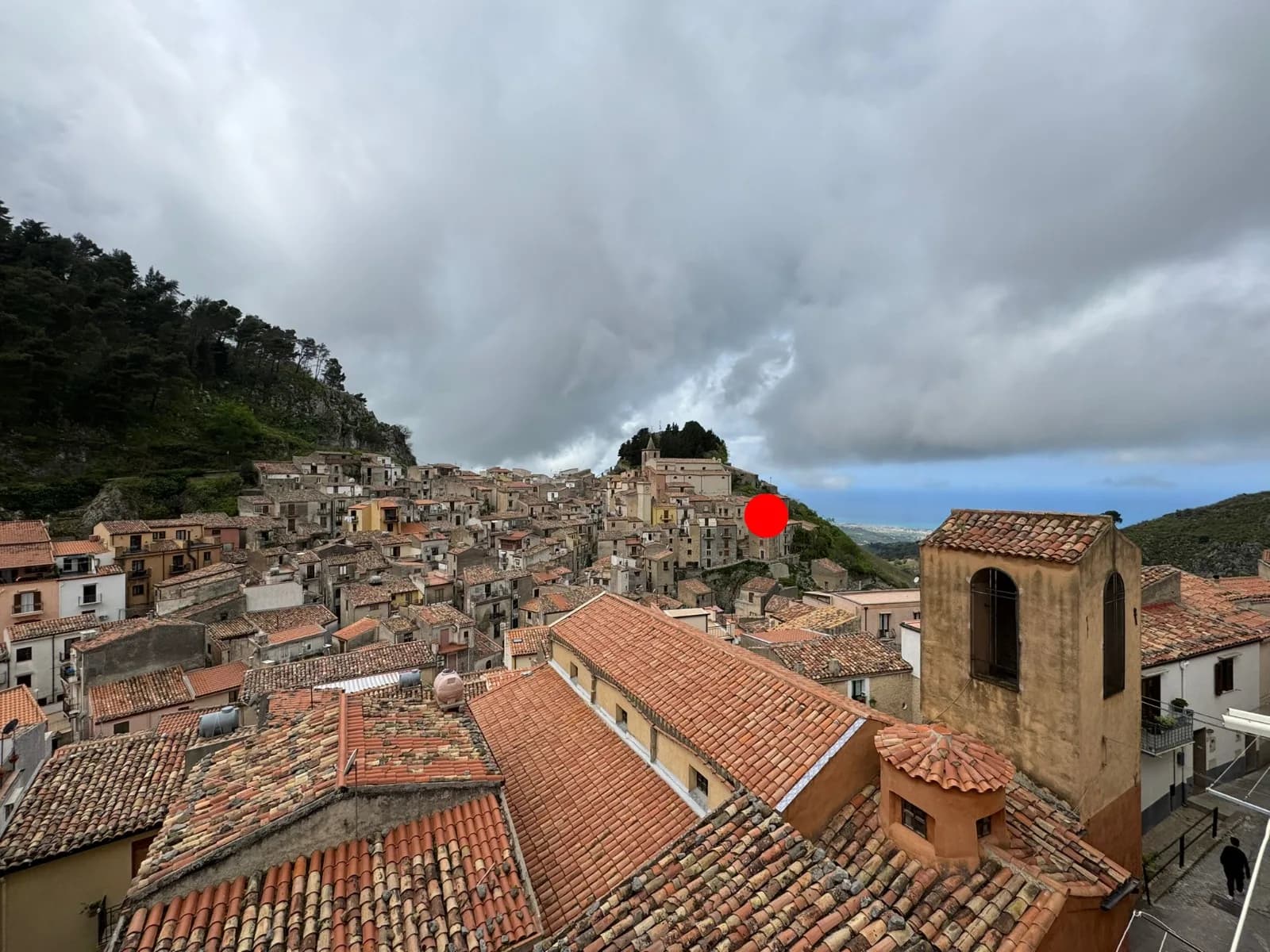 The Canalotto House, a stone townhouse in Gratteri village, Madonie, Sicily