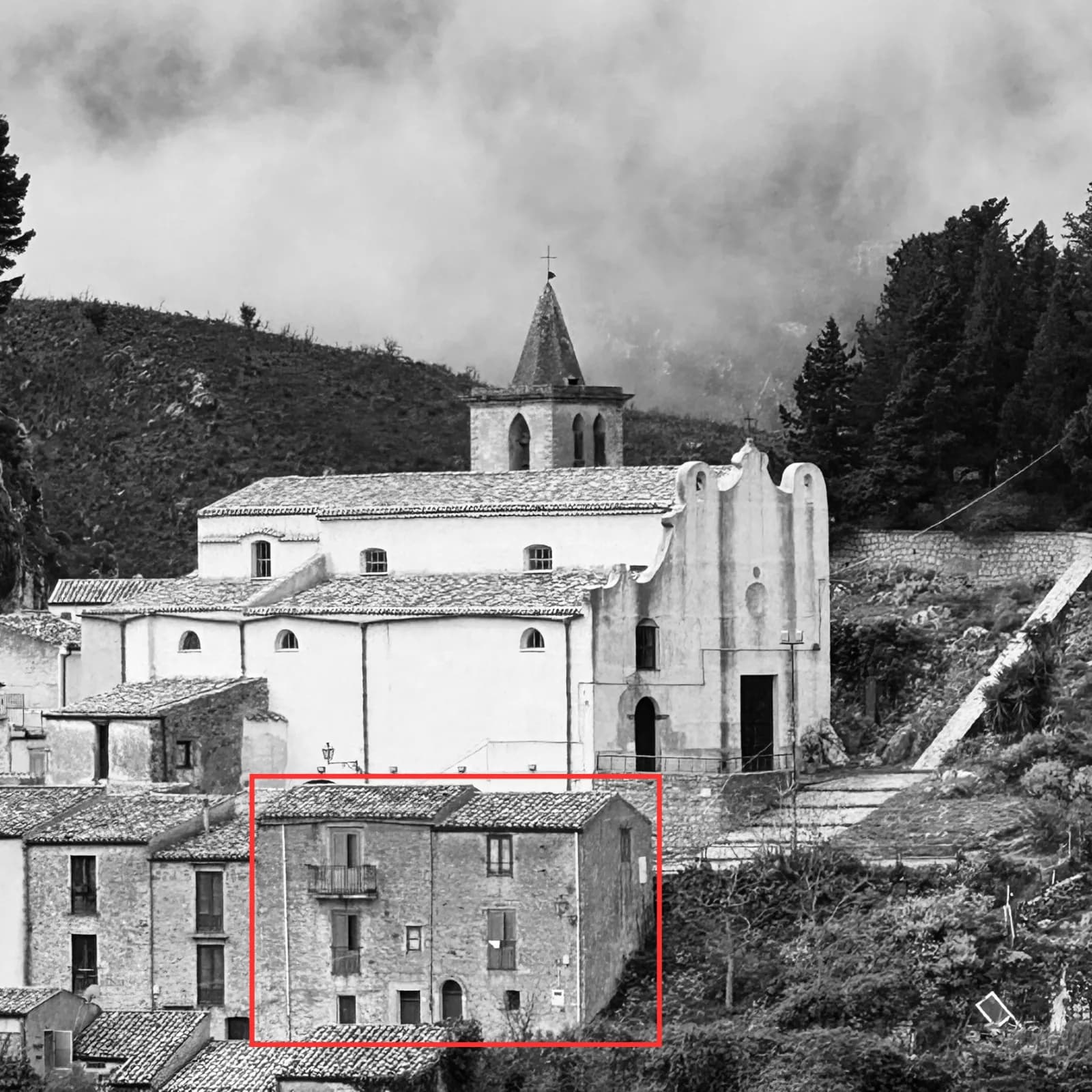The Manna House, a stone townhouse in Gratteri village, Madonie, Sicily